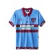 Camisola West Ham United Retro Homem Equipamento Primeiro 1995-1996 Manga Curta